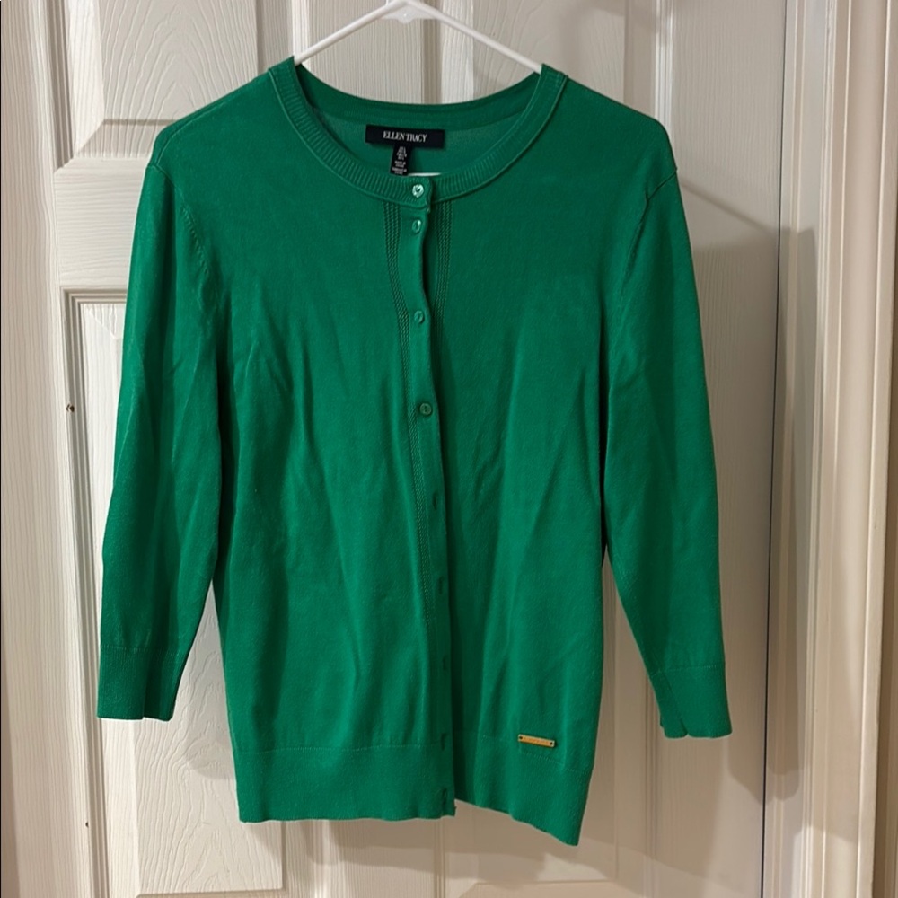 Ellen Tracy Green Women's Sweater